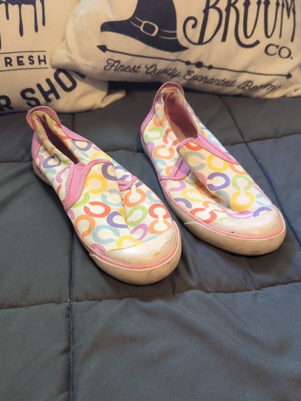 Authentic‎ Coach Beale Sneakers Slide On Size 10